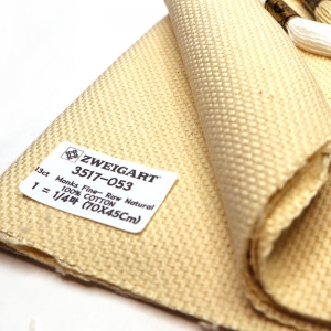 쯔바이 자수원단 13카운트-Monks Fine(몽스원단 파인) 고급 펀치니들-Raw Natural/3517-053(140Cm폭)