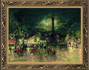 외국 십자수패키지 RIOLIS/Bastille After K. Korovins Painting-1699