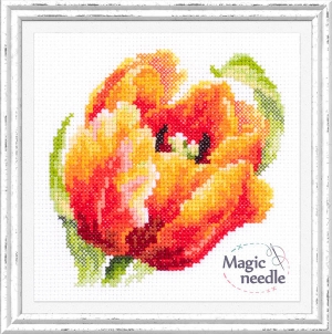 외국 십자수패키지 Magic Needle/Red Tulip-150-010