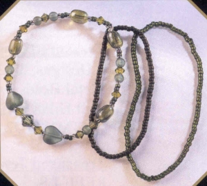 MillHill/ 비즈팔찌 만들기 OLIVINE CRYSTAL-MHTJ9