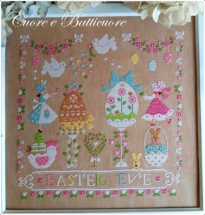 십자수도안책 Batticuore/Vigilia Di Pasqua(번호없음)/20-1625(CHART PACK)