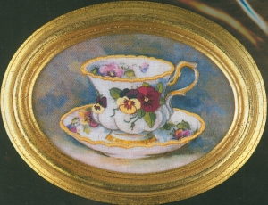 Dimensions 프랑스자수패키지/ (5x7) DELICATE TEACUP-6192