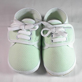 수놓기 위한 보행기신발(Mint) 백일선물/284
