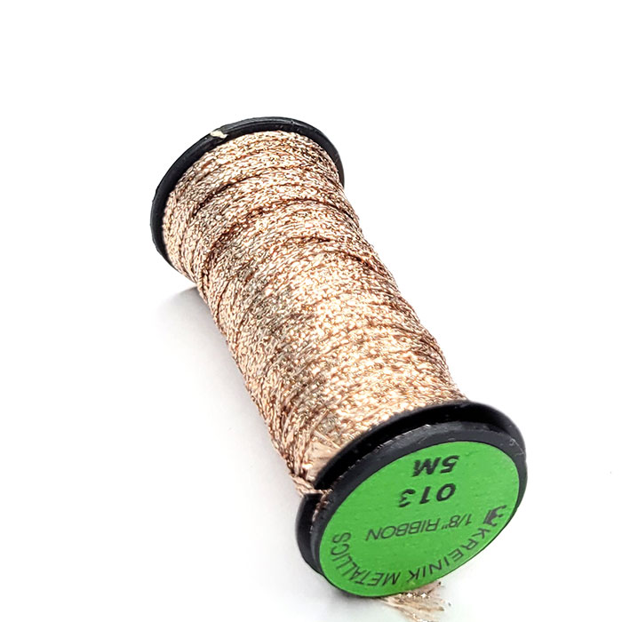 Kreinik 크라이닉자수실 1/8인치 Ribbon 013 Beige 5m