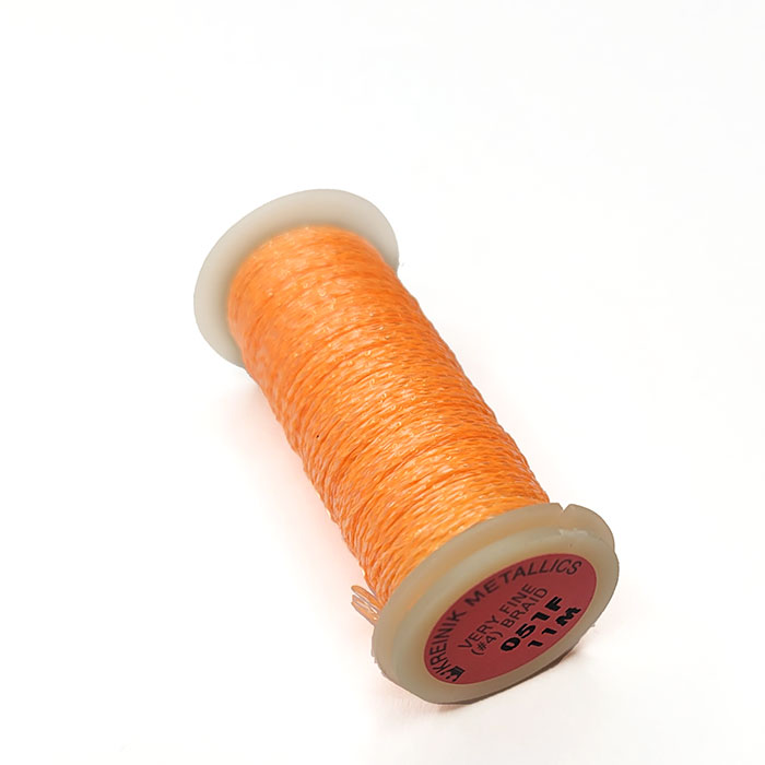 Kreinik 크라이닉자수실 야광실GLOW-IN-DARK 051F VF(#4) Tangerine