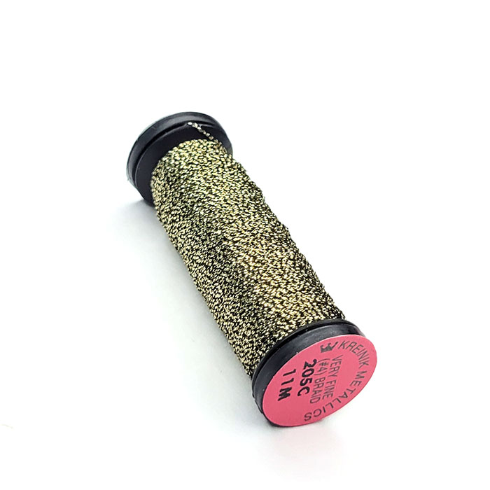 Kreinik 크라이닉자수실 CORD 205C VF(#4) Antique Gold