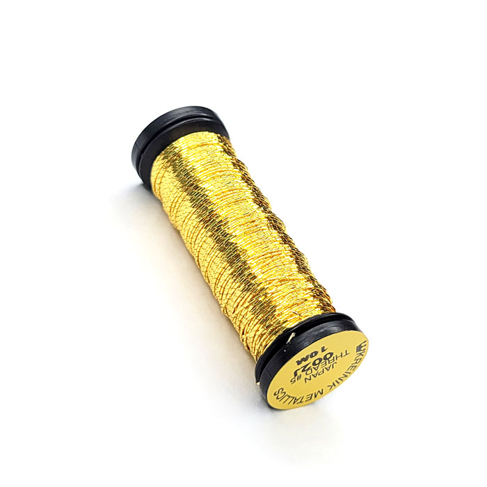 Kreinik 크라이닉자수실 JAPAN THREADS 002J (#5) Gold 10m