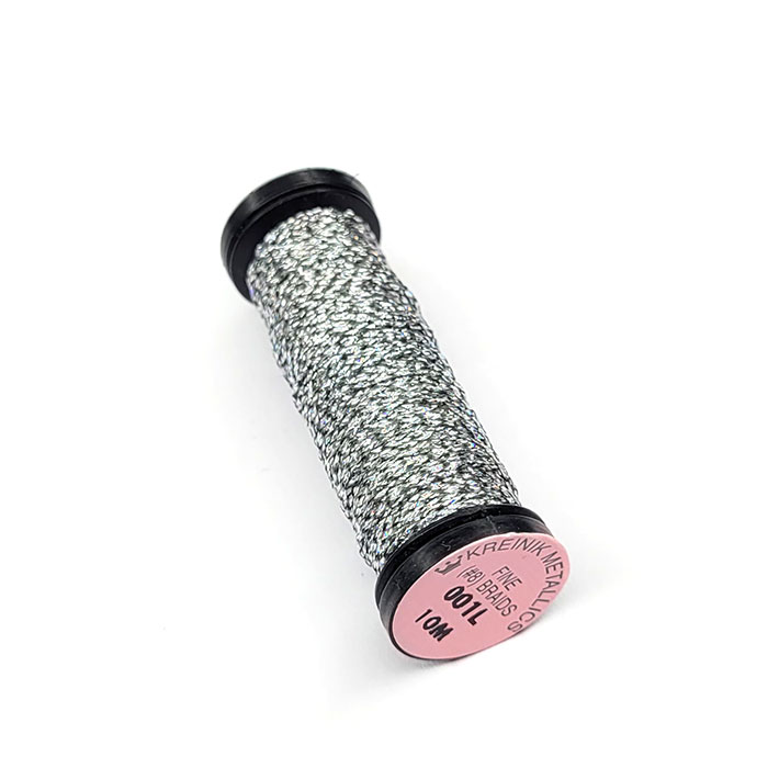Kreinik 크라이닉자수실 FN(#8) 001L Solar Silver Holographic