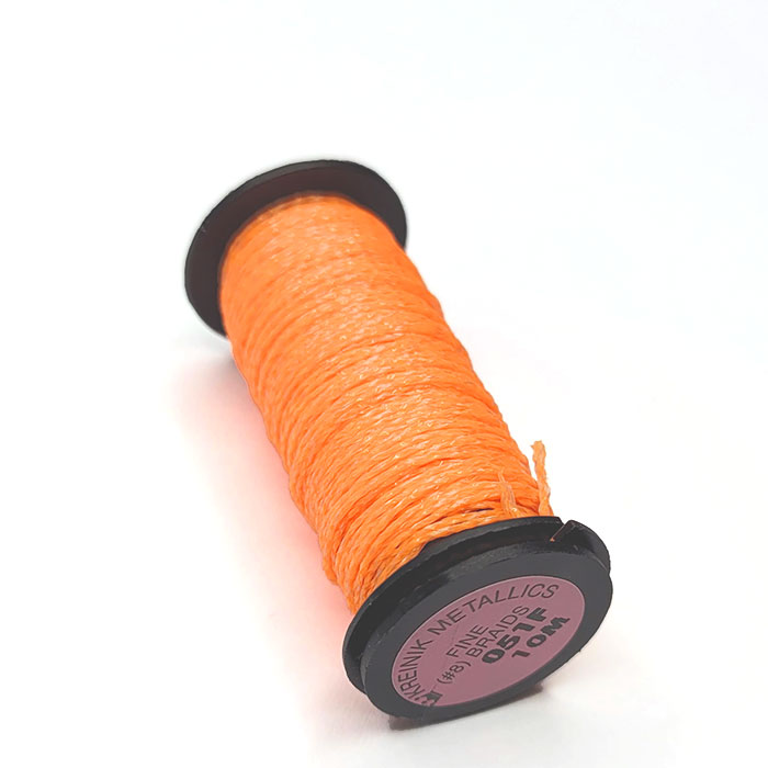 Kreinik 크라이닉자수실 야광실GLOW-IN-DARK 051F FN(#8) Tangerine