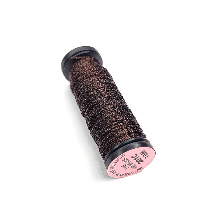 Kreinik 크라이닉자수실 CORD 201C FN(#8) Chocolate