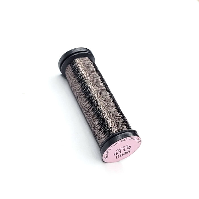 Kreinik 크라이닉자수실 CORD 011C 1PLY(#1) Nickel