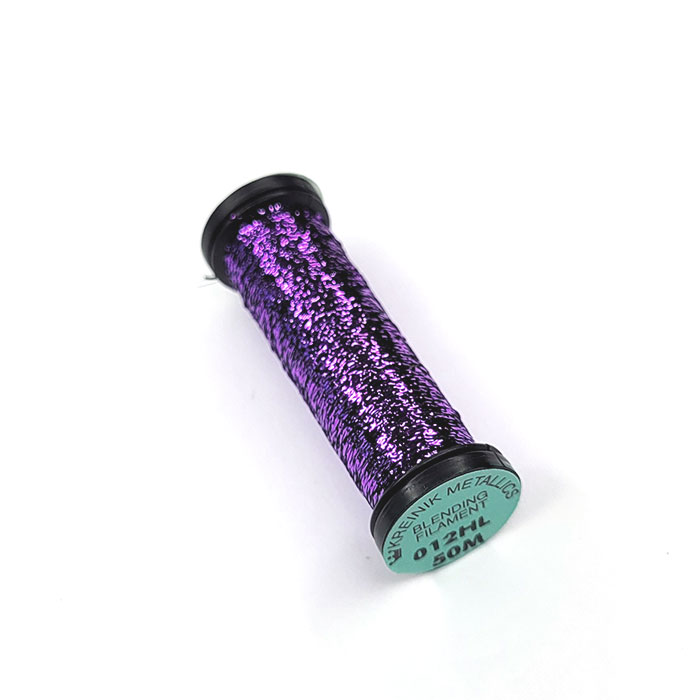 Kreinik 크라이닉자수실 BF 012HL Purple High Lustre