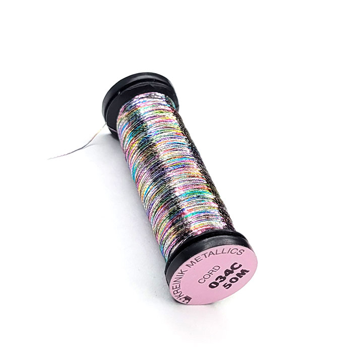 Kreinik 크라이닉자수실 CORD 034C 1PLY(#1) Confetti