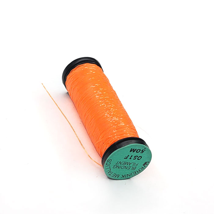 Kreinik 크라이닉자수실 야광실GLOW-IN-DARK 051F BF Tangerine
