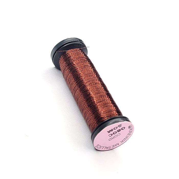 Kreinik 크라이닉자수실 CORD 080C 1PLY(#1) Garnet