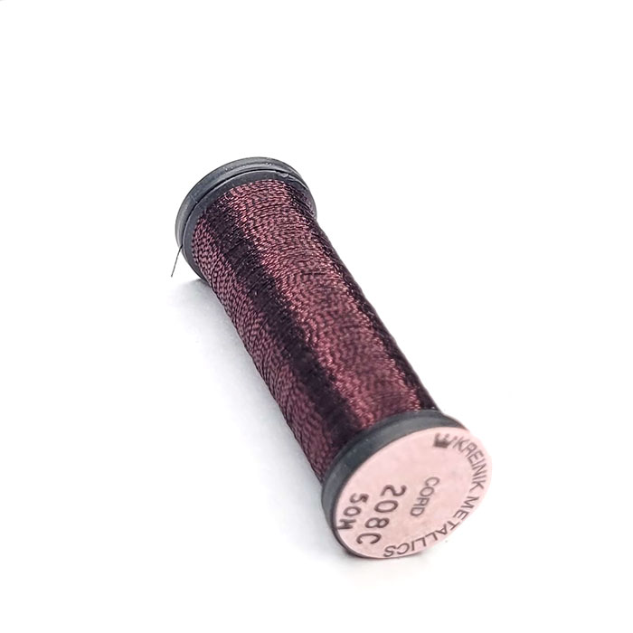 Kreinik 크라이닉자수실 CORD 208C 1PLY(#1) Wine