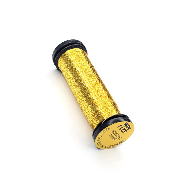 Kreinik 크라이닉자수실 JAPAN THREADS 321J #1 Dark Gold 40m