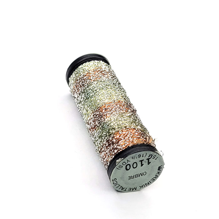 Kreinik 크라이닉자수실 OMBRE 1100 #1 Misty Lime 15m