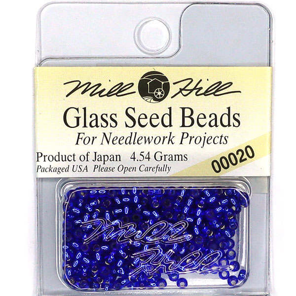 MillHill 구슬 비즈/ 00020 Royal Blue