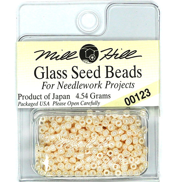 MillHill 구슬 비즈/ 00123 Cream