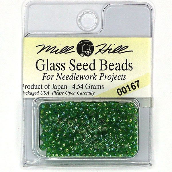 MillHill 구슬 비즈/ 00167 Christmas Green