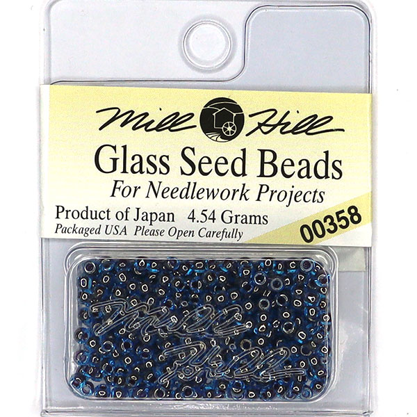 MillHill 구슬 비즈/ 00358 Cobalt Blue
