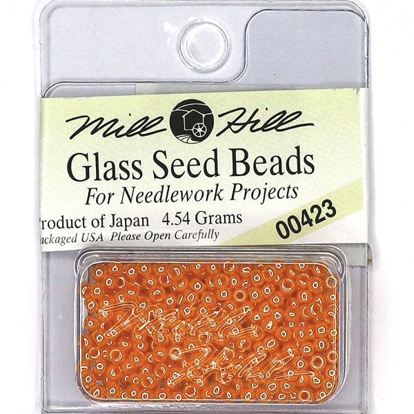MillHill 구슬 비즈/ 00423 Tangerine