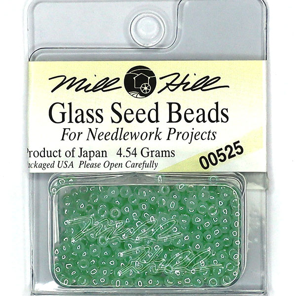 MillHill 구슬 비즈/ 00525 Light Green