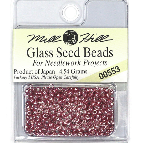 MillHill 구슬 비즈/ 00553 Old Rose