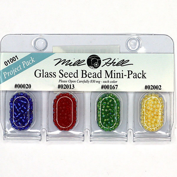 MillHill 구슬 비즈/ 01001 Mixed 4Color