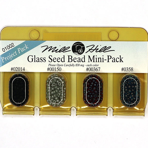 MillHill 구슬 비즈/ 01002 Mixed 4Color