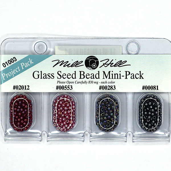 MillHill 구슬 비즈/ 01003 Mixed 4Color