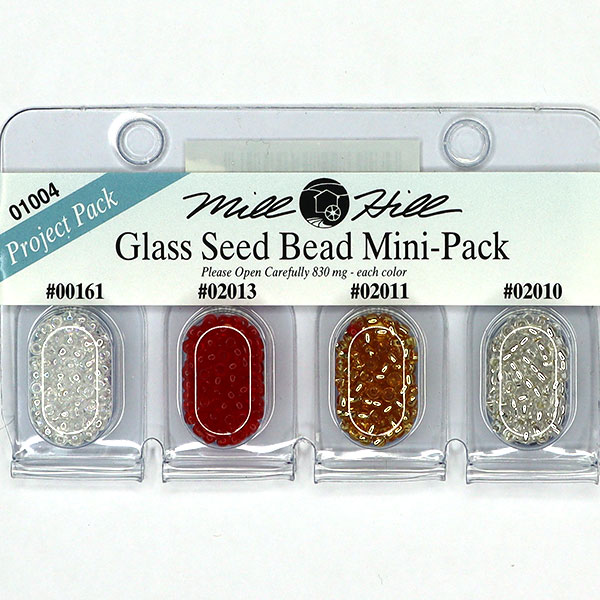MillHill 구슬 비즈/ 01004 Mixed 4Color