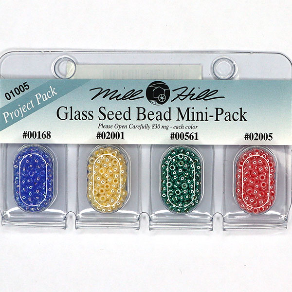 MillHill 구슬 비즈/ 01005 Mixed 4Color