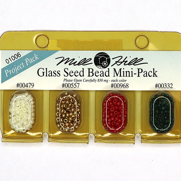 MillHill 구슬 비즈/ 01006 Mixed 4Color