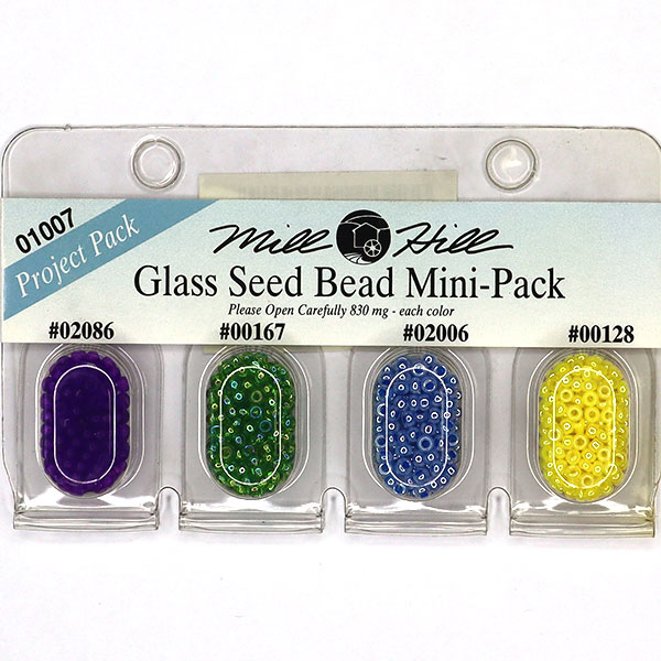 MillHill 구슬 비즈/ 01007 Mixed 4Color