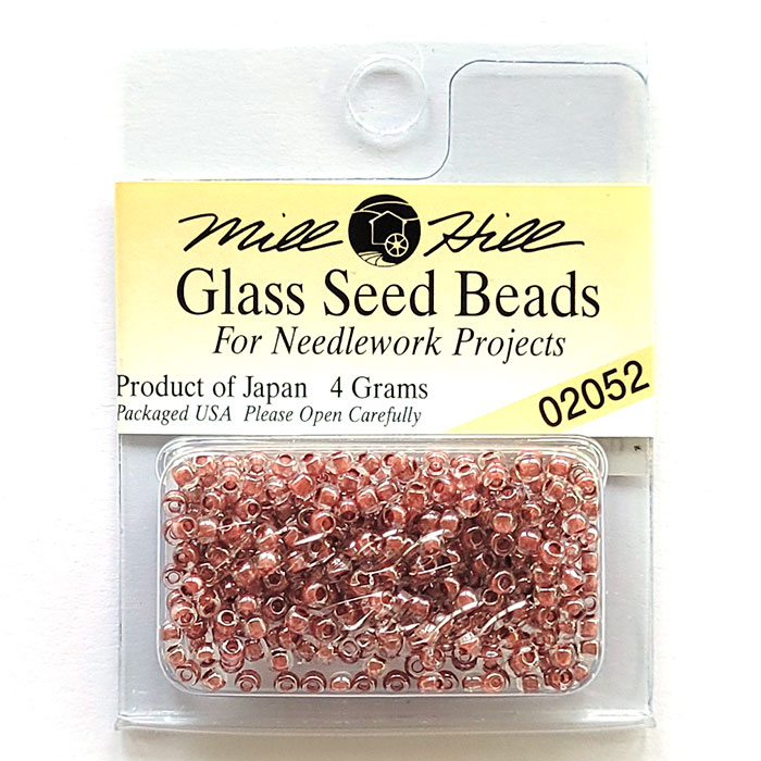 MillHill 구슬 비즈/ 02052 Dark Coral