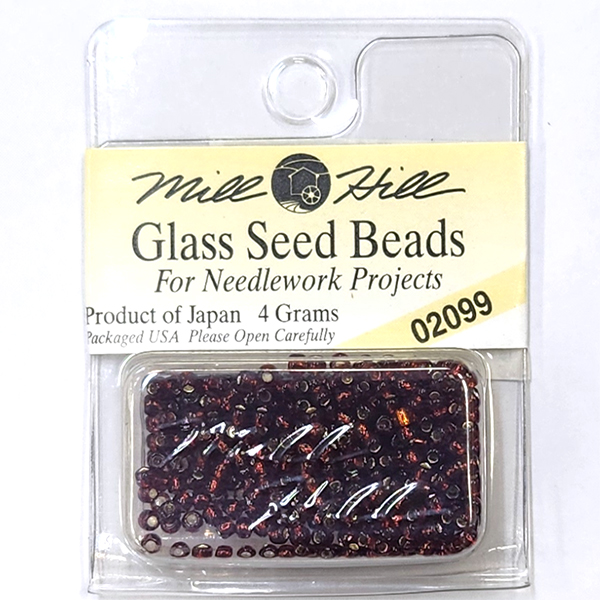MillHill 구슬 비즈/ 02099 Ruby