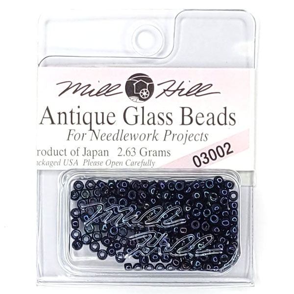 MillHill 구슬 비즈/ 03002 Midnight