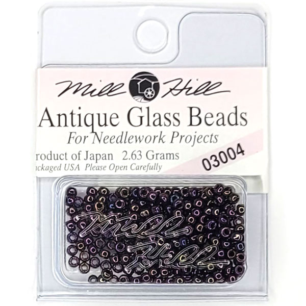MillHill 구슬 비즈/ 03004 Eggplant