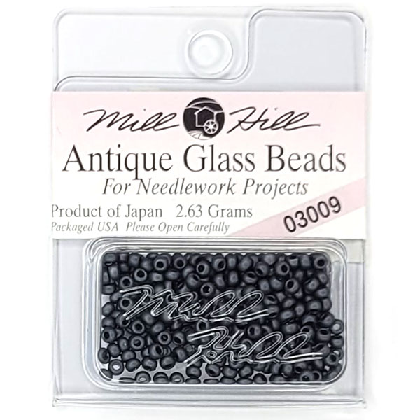 MillHill 구슬 비즈/ 03009 Charcoal