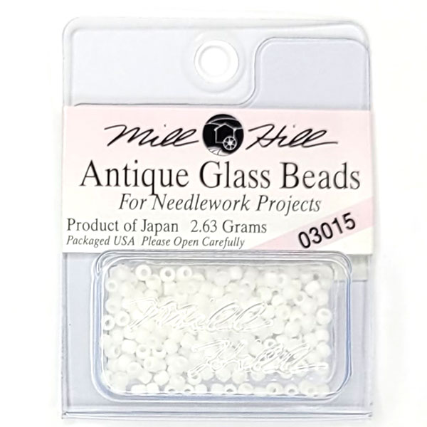 MillHill 구슬 비즈/ 03015 Snow White