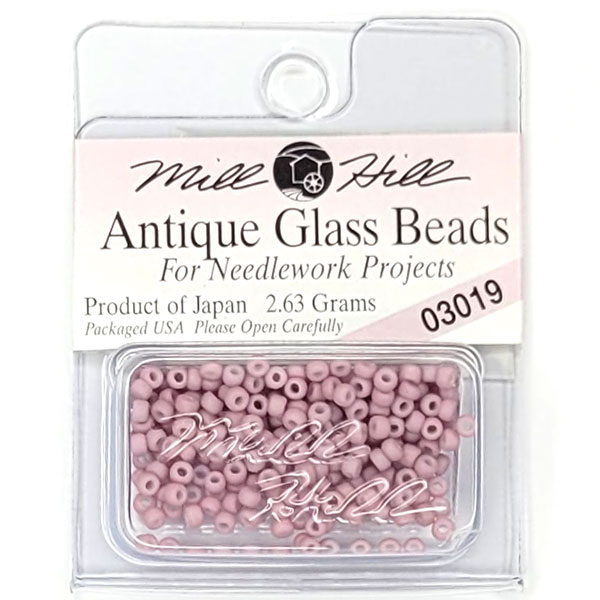 MillHill 구슬 비즈/ 03019 Soft Mauve
