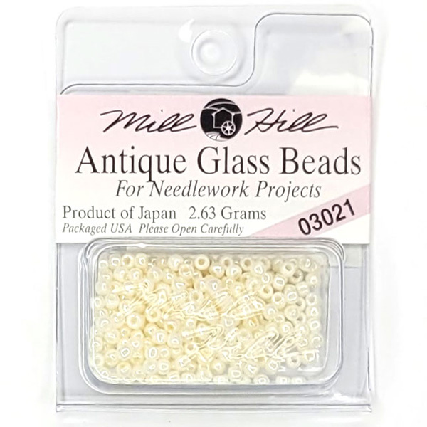 MillHill 구슬 비즈/ 03021 Royal Pearl
