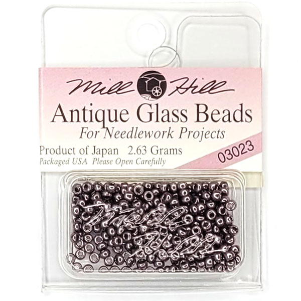 MillHill 구슬 비즈/ 03023 Platinum Violet