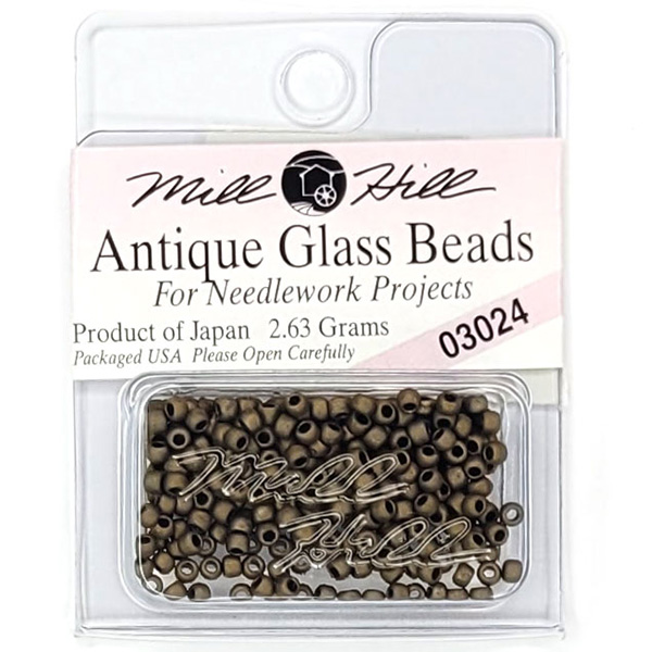 MillHill 구슬 비즈/ 03024 Mocha