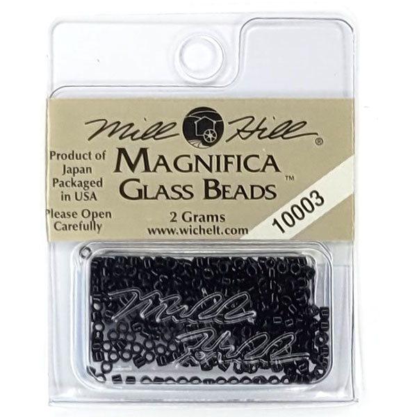 MillHill 구슬 비즈/ 10003 Black