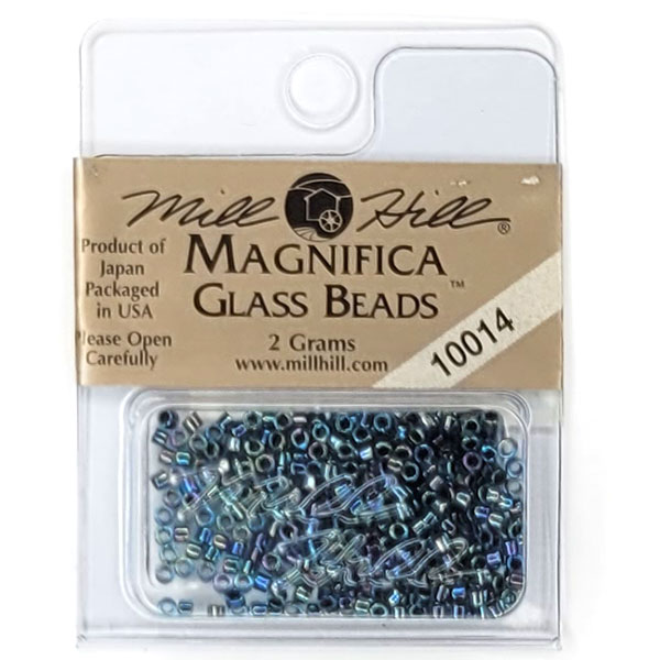 MillHill 구슬 비즈/ 10014 Dark Blue Iris