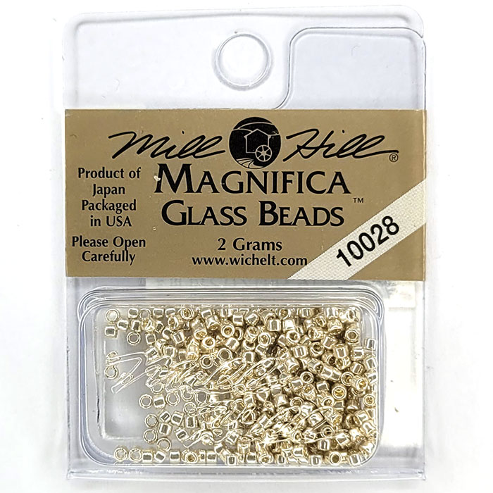 MillHill 구슬 비즈/ 10028 Silver