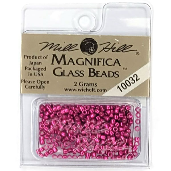 MillHill 구슬 비즈/ 10032 Brilliant Fuschia